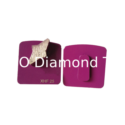 Double Star Segments  Redi Lock Diamond Grinding Shoes for Husqvarna