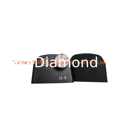 Trapezoid Concrete Grinding Tools Single Round Segment Quick Change