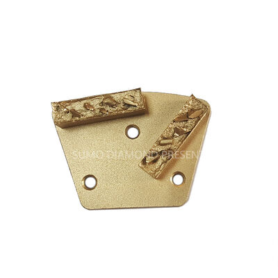 ASL Trapezoid Magnetic PCD Split connection Diamond Grinding Shoes non-threaded