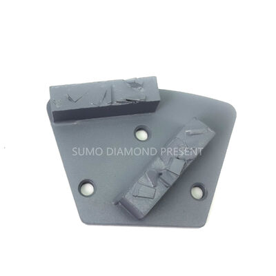 ASL Trapezoid Magnetic PCD Split connection Diamond Grinding Shoes non-threaded