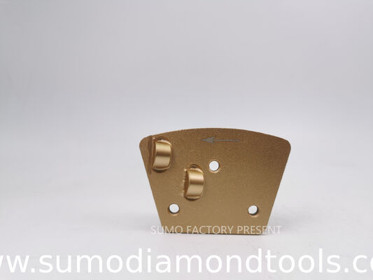 SASE Trapezoid  1/2PCD  Magnetic Connection Diamond Grinding Shoes fast change