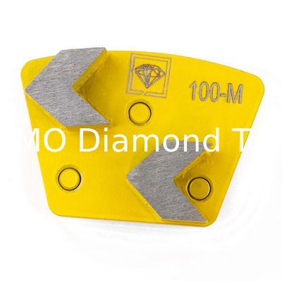 Doppelter Pfeil-konkrete reibende Segmente für konkrete Schleifwerkzeuge SASE-Schleifer-Polishing-Diamanten