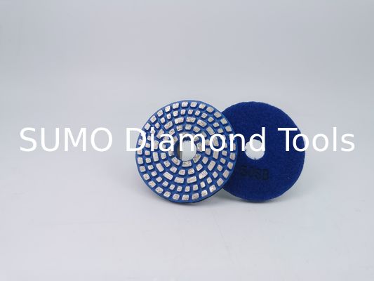 SUMO 100 mm OEM-Polierpads, nass/trocken, flexibles Diamantharz für Granit, Marmor, Stein, Quarz, Schleifpad, scharfes Schleifen